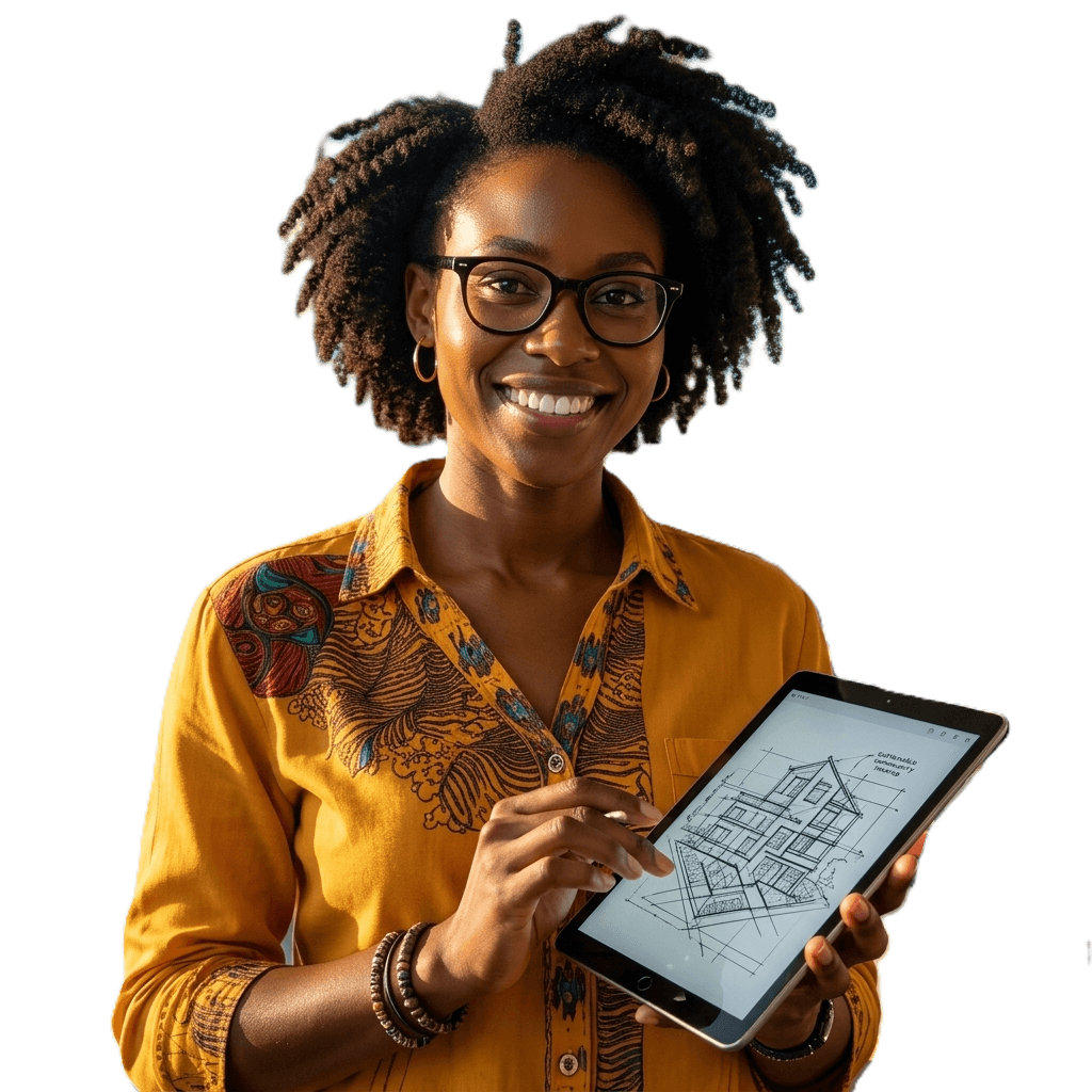 Financial analyst reviewing an investment dashboard