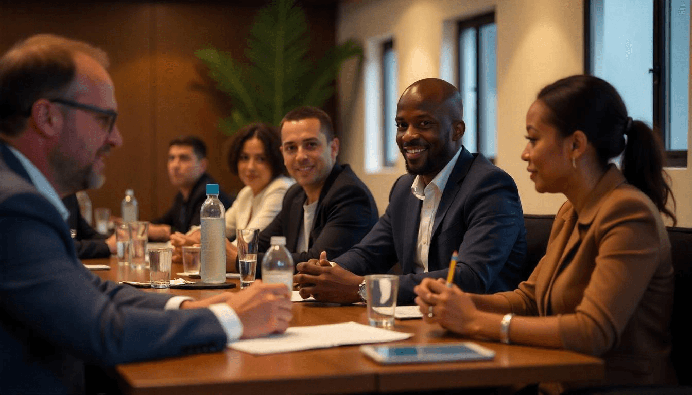 Investor reviewing crowdinvesting opportunities